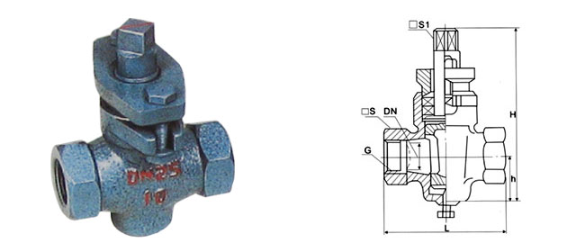 山東X13W-1.0二通內(nèi)螺鑄鐵旋塞閥 濰坊旋塞閥_閥門欄目